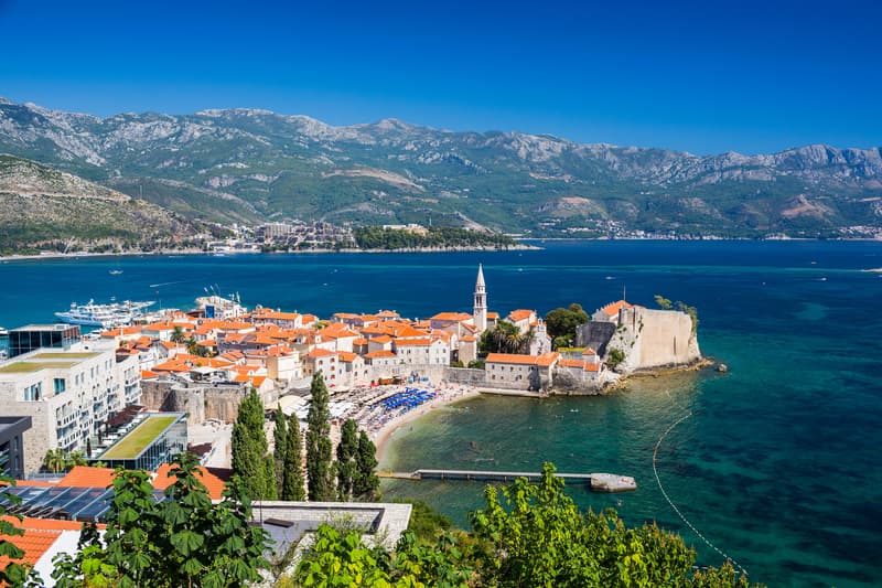 Budva en un viaje a Montenegro por libre