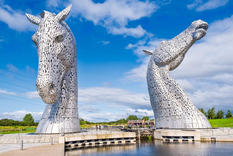 kelpies que ver en escocia