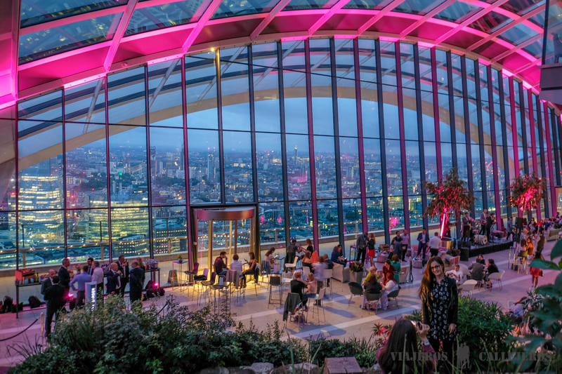 sky garden que visitar en londres