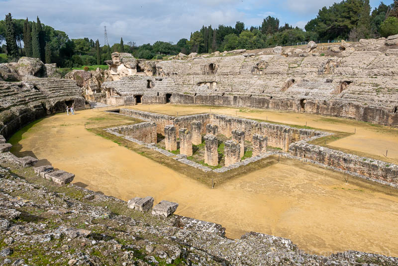 Que Ver en Italica Sevilla Anfiteatro