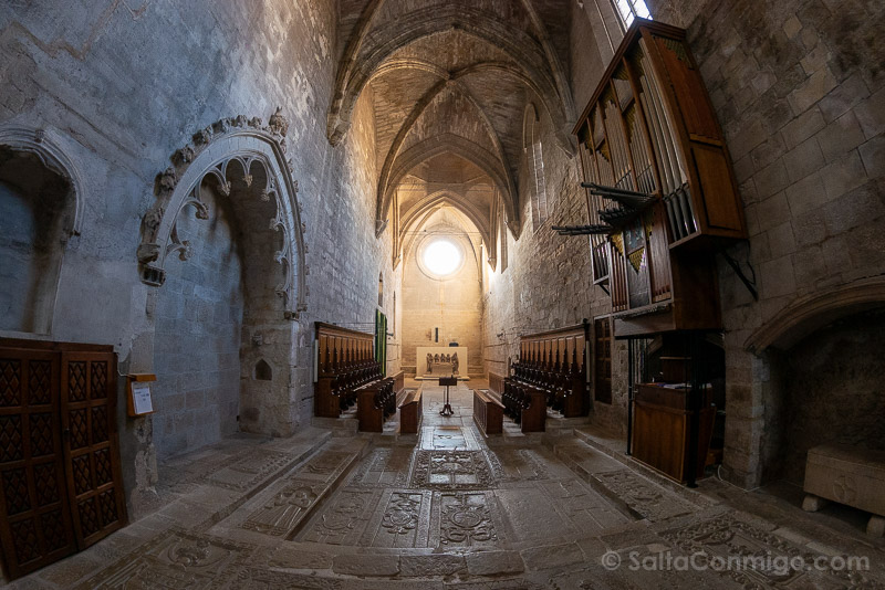 Monasterio Santa Maria Vallbona Monges Iglesia Coro Organo