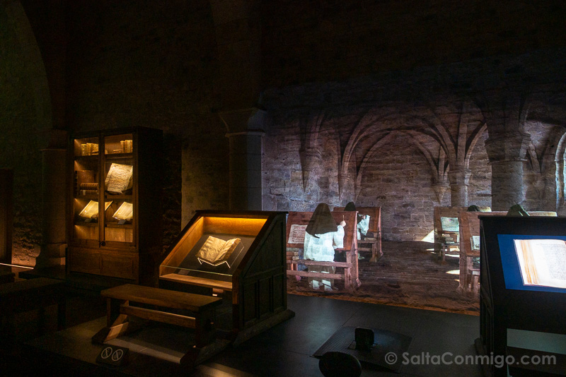 Monasterio Santa Maria Vallbona Monges Scriptorium Proyeccion