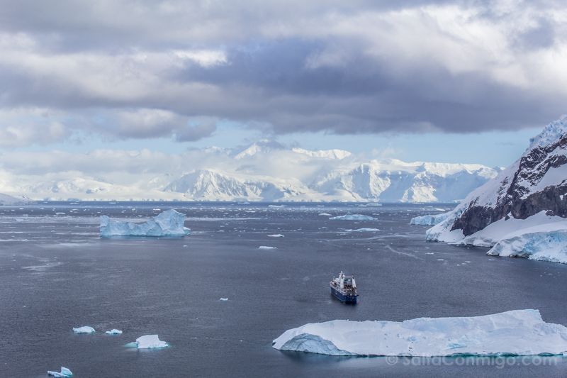 Viajar A Antartida Barco Glaciares Icebergs