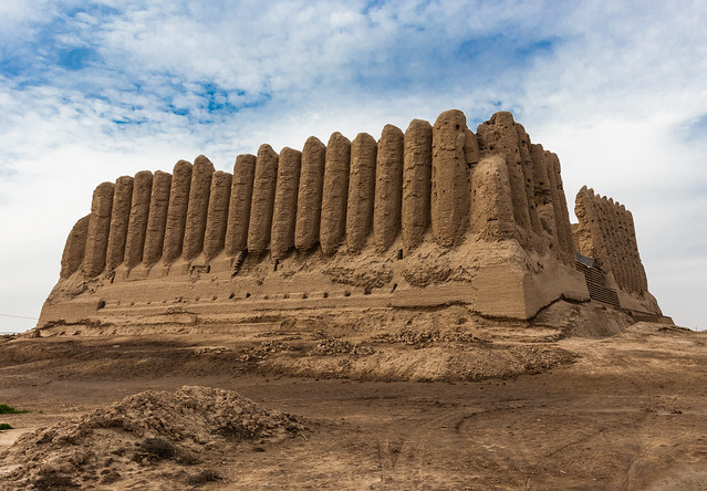 Ruinas arqueológicas en Turkmenistán