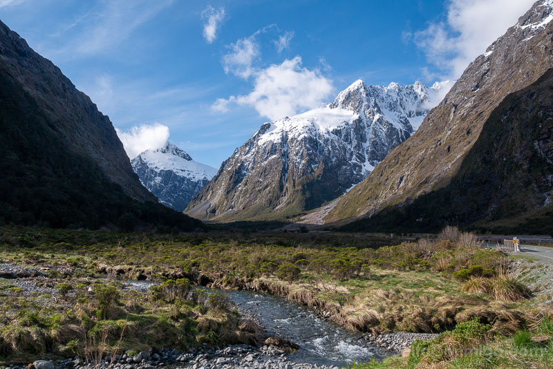 Milford Road Nueva Zelanda Monkey Creek