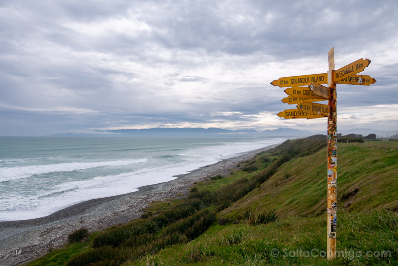 Southern Scenic Route Nueva Zelanda Stirling Point