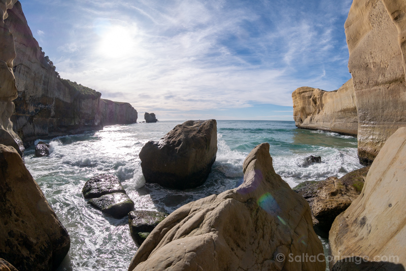 Tunnel Beach Nueva Zelanda