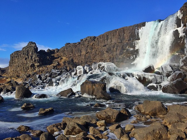 Cascada en Islandia