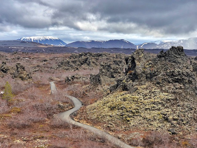 Carretera en Islandia