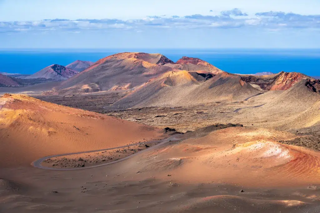 Parque Nacional de Timanfaya, en Lanzarote (Islas Canarias)