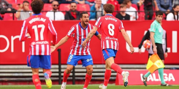 Joao Rafael Silva Robertson - Atlético de Madrid da campanada agónica en Sevilla… ¡y le da vida a La Liga! - FOTO