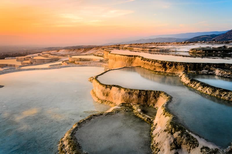 Atardecer en Pamukkale