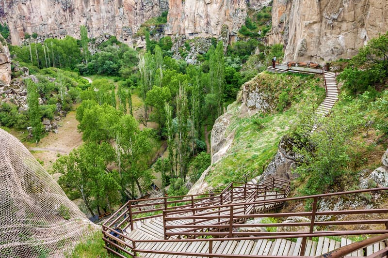 Cañón de Ihlara, otro de los lugares que visitar en la Capadocia
