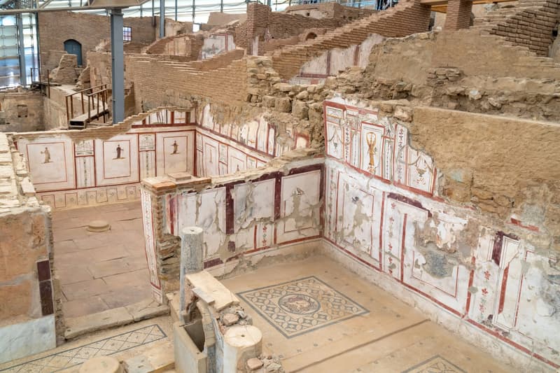 Casas de la Ladera en Éfeso Turquía