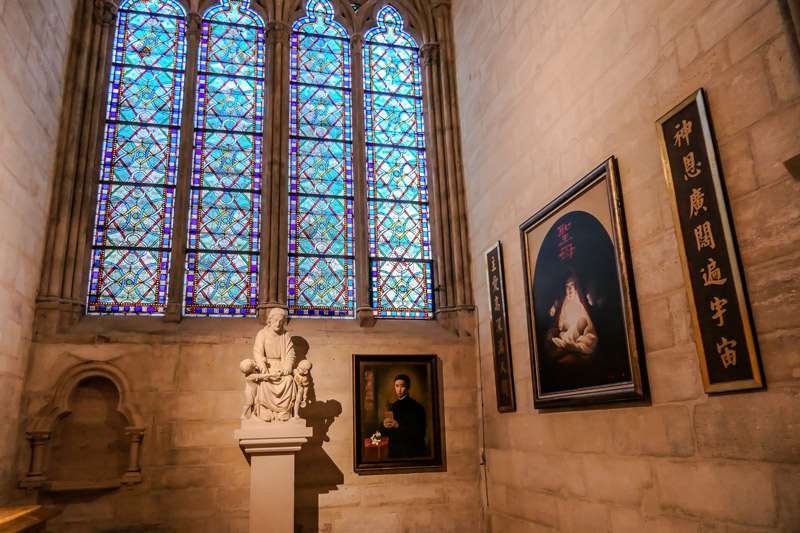 Una de las capillas de Notre Dame
