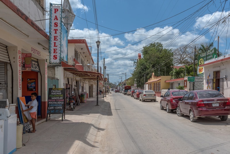 Calles de Bacalar