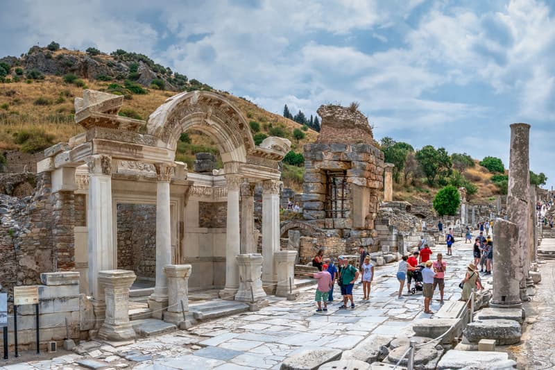 Templo de Adriano en Éfeso Turquía