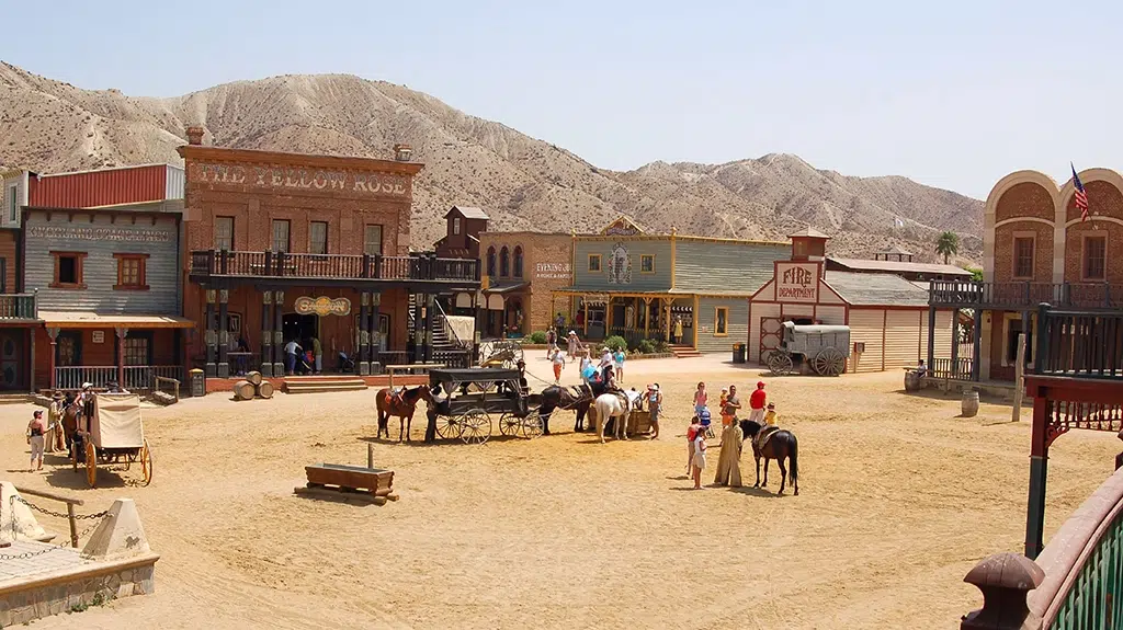 Parques temáticos rurales: Oasys MiniHollywood, en Tabernas (Almería).