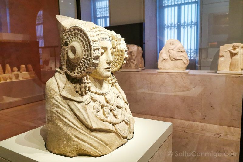 La dama de Elche en el MAN Museos de Madrid Museo Arqueologico Nacional Dama Elche
