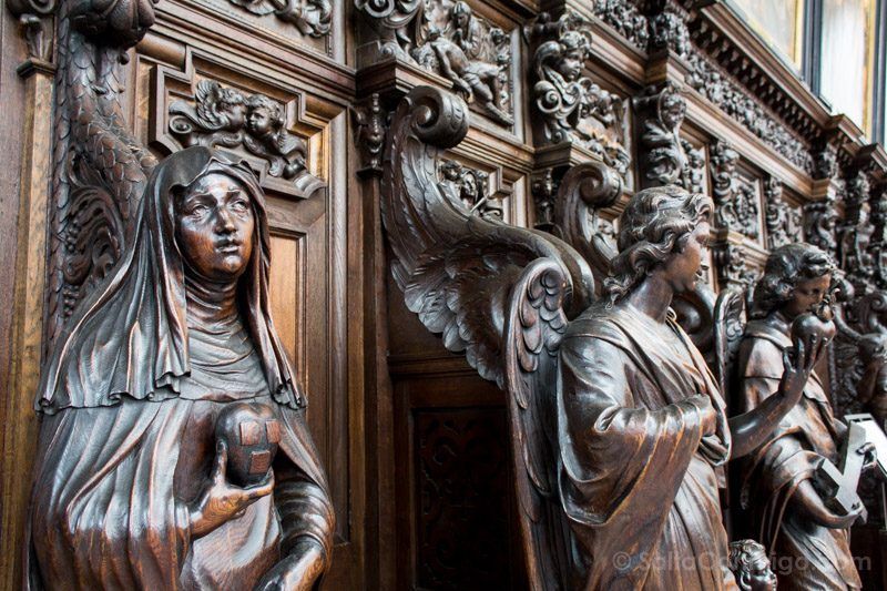 El coro barroco de la iglesia de San Pablo Que Visitar En Amberes Iglesia San Pablo