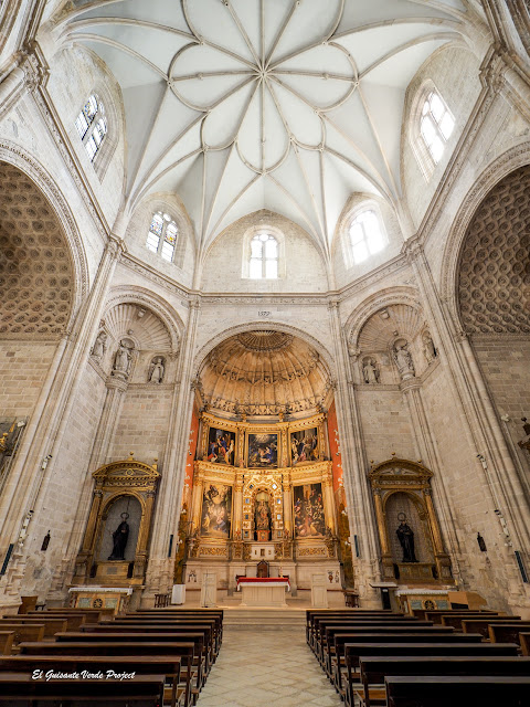 Monasterio de la Vid, retablo de la iglesia - por El Guisante Verde Project