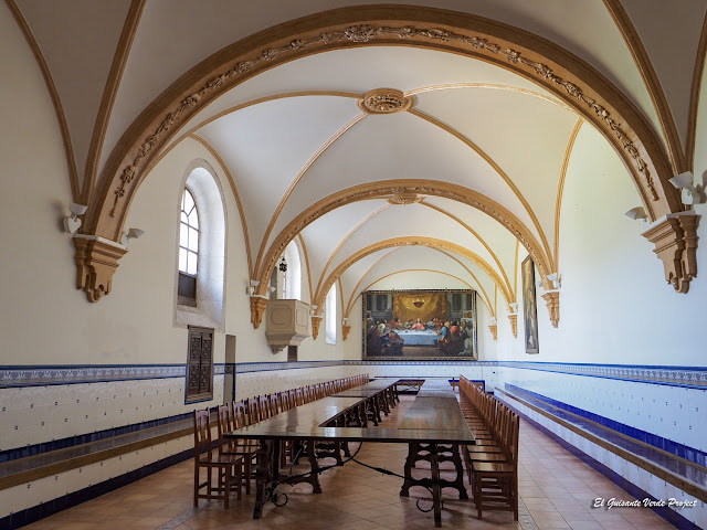 Monasterio de la Vid, refectorio, por El Guisante Verde Project