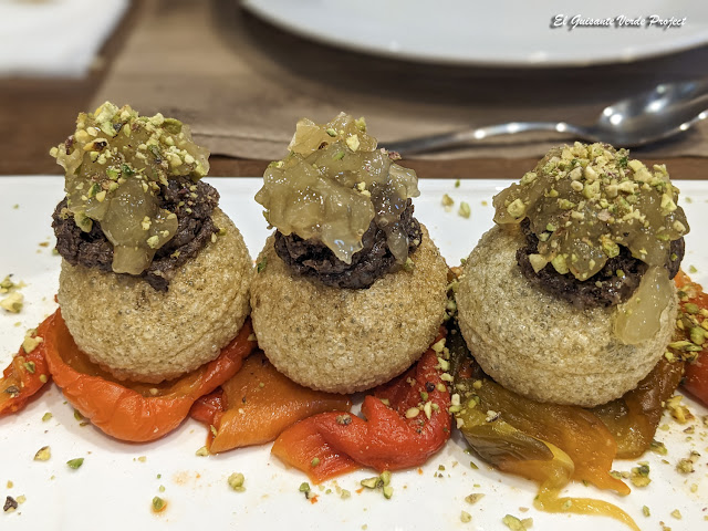 Monasterio de la Vid, Hospedería, buñuelos de morcilla - El Guisante Verde Project