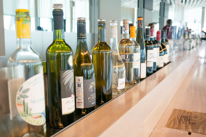 Cite du Vin de Burdeos Cata Botellas