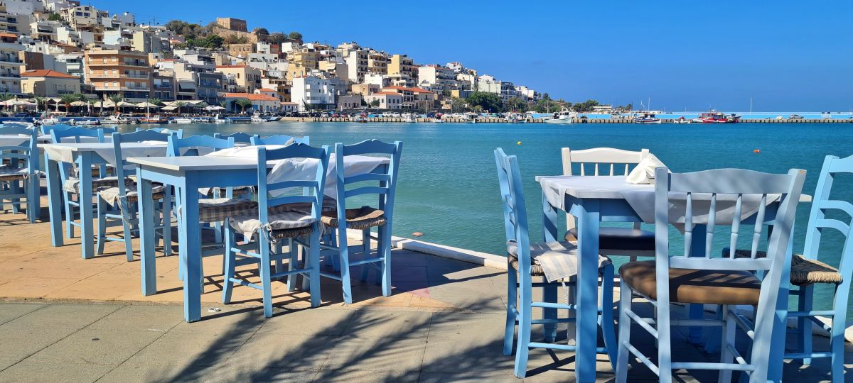 El encantador paseo marítimo de Sitia