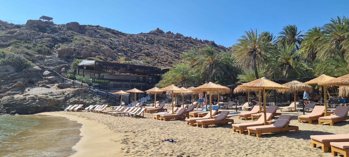 Vai Beach, y el mayor palmeral de Europa