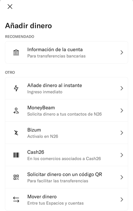 Cómo meter dinero