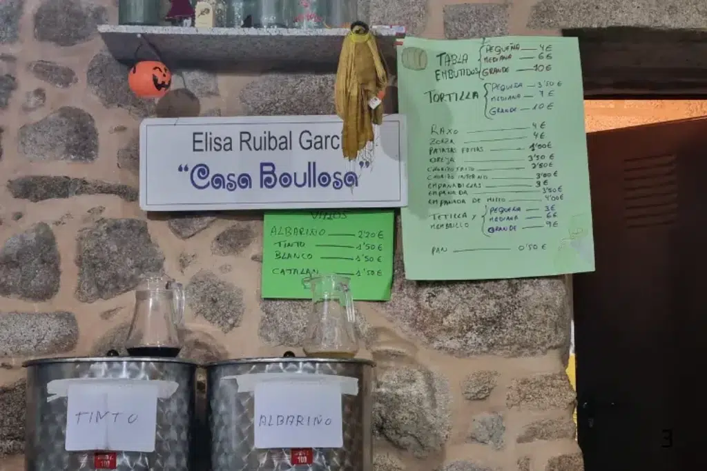 Furancho de Elisa (Casa Boullosa). Cedida por la Guía Furanchín