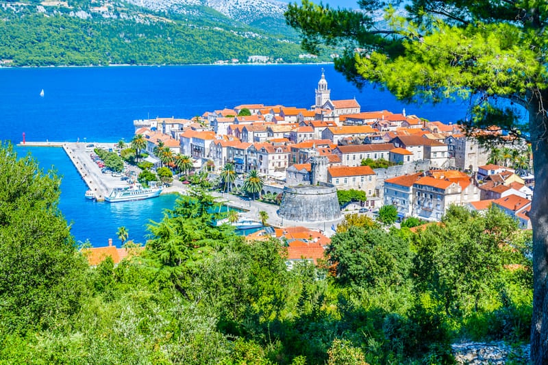 korcula que visitar en croacia