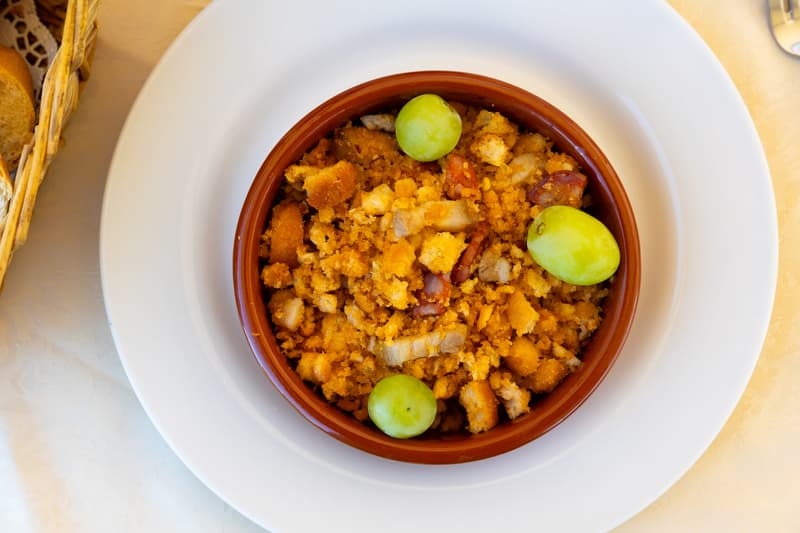Migas en los restaurantes donde comer en Jaca