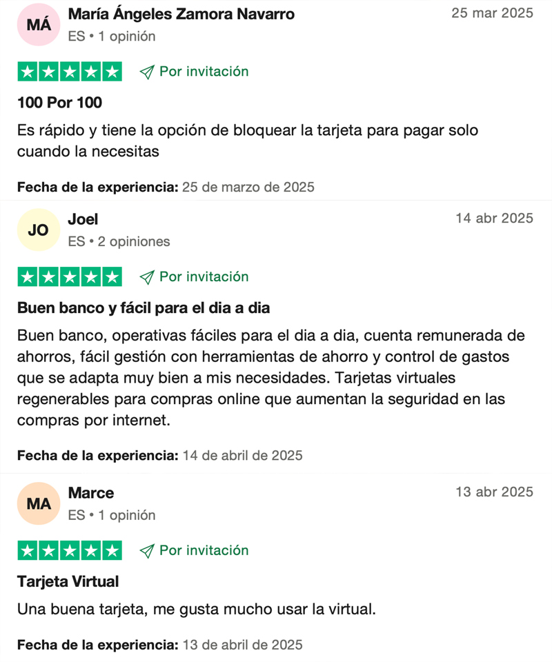 Opiniones tarjeta Revolut