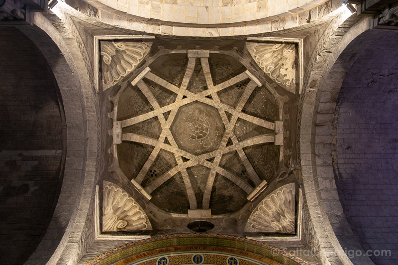 Que Ver en Oloron-Sainte-Marie Iglesia Santa Cruz Cupula