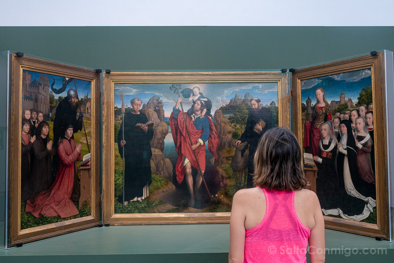 Museos Brujas Museo Groeninge Triptico Moreel Hans Memling