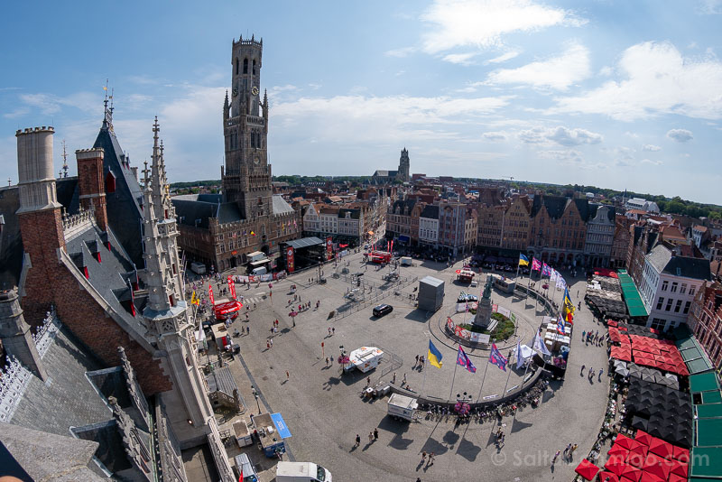Que Ver en Brujas Markt Historium Brugge Terraza