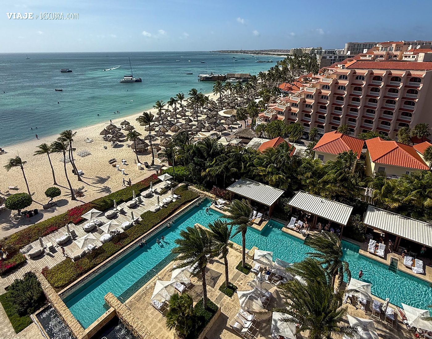 Hyatt Aruba mejor hotel Palm Beach, viajeydescubra