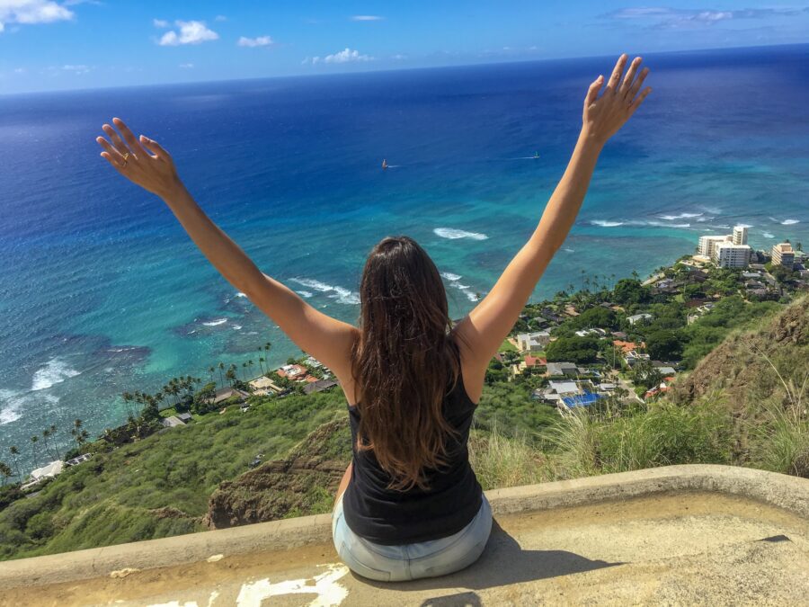 vista desde Diamond Head, Oahu