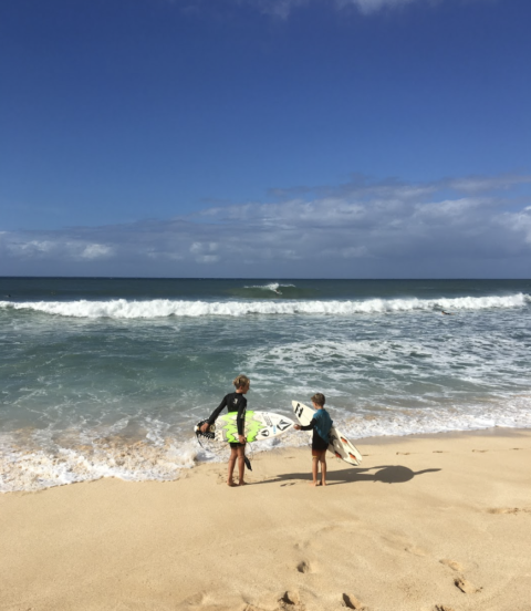 North Shore Pipeline Beach