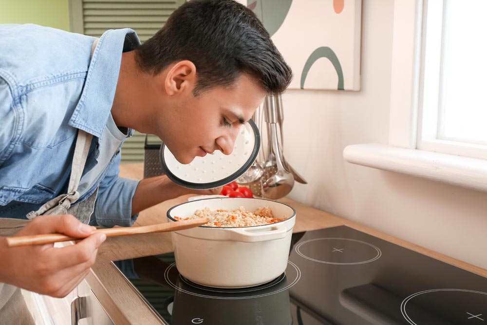 cocinar arroz