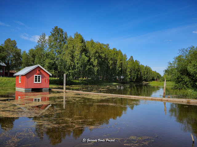 Fetsund Lenser, barracón, Noruega, por El Guisante Verde Project