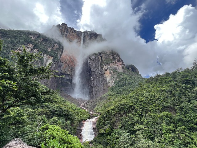 El Salto Ángel en el Parque Nacional Canaima (Venezuela)