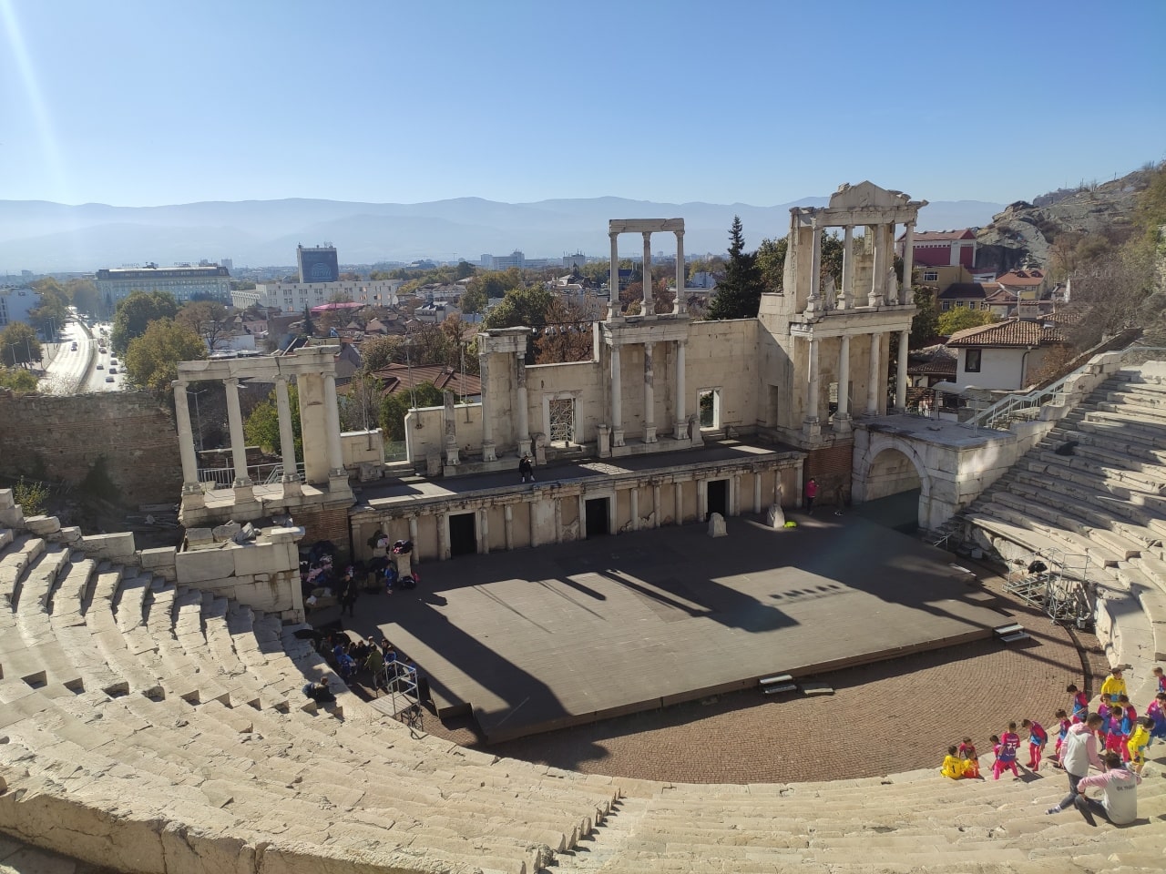 teatro romano en Plovdiv
