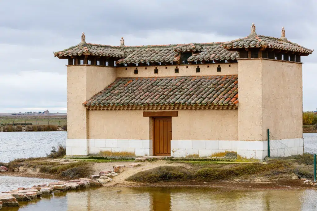 Casa del parque El Palomar en las lagunas de Villafáfila. Por LFRabanedo.