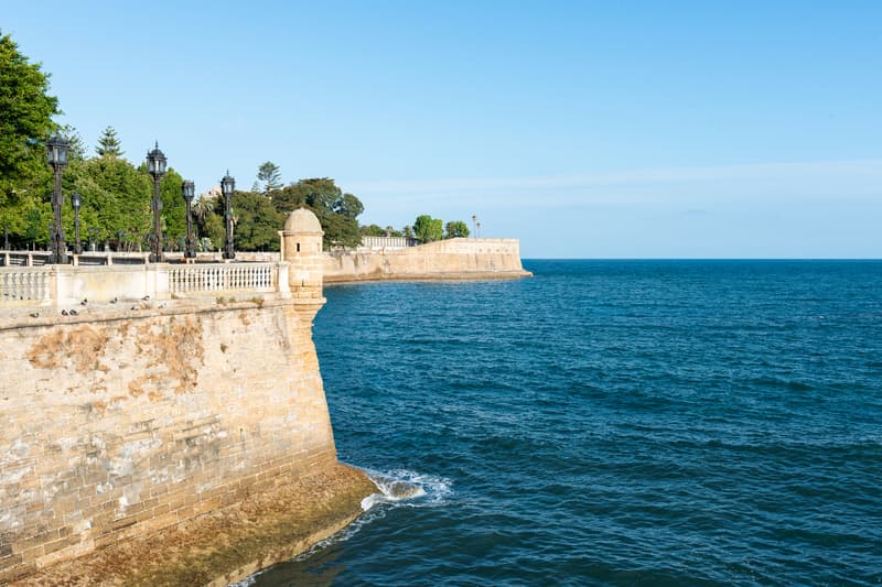 Baluarte de la Candelaria otro de los lugares que ver en Cádiz