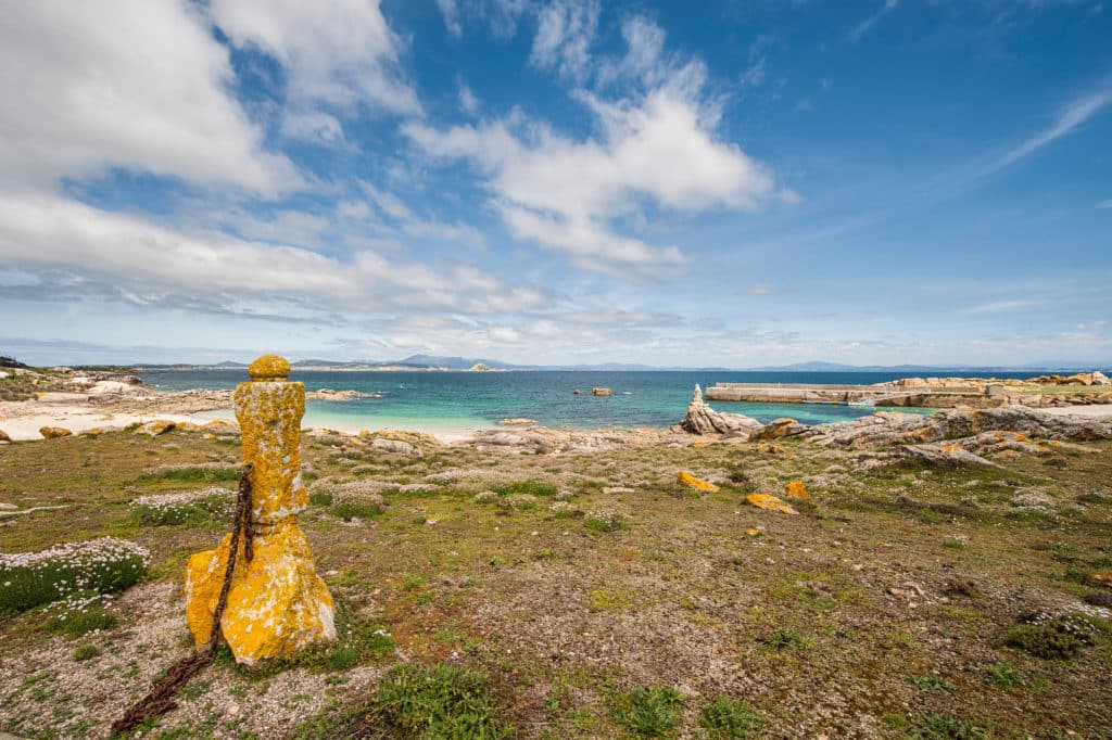Isla de Sálvora, cerca de donde se hundió el Trasatlántico. Por Fernando