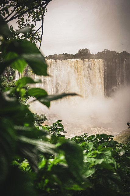 Cascadas de Kalandula en Angola