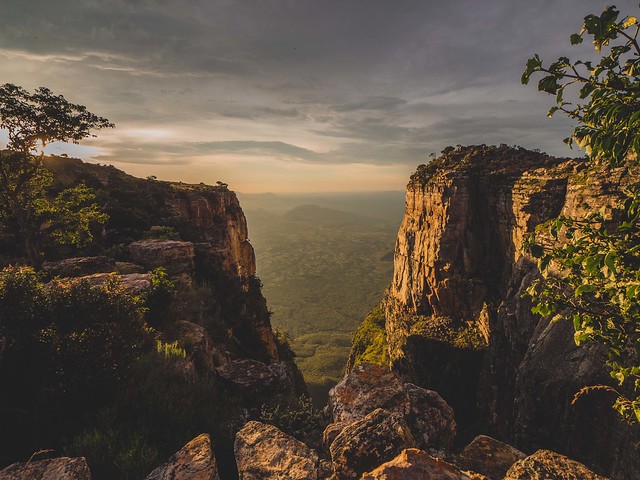 Fenda de Tundavala en Angola